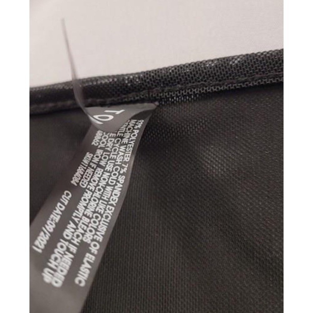 NWT Torrid Black Mesh Smock Waist Dress 4X - Picture 5 of 5